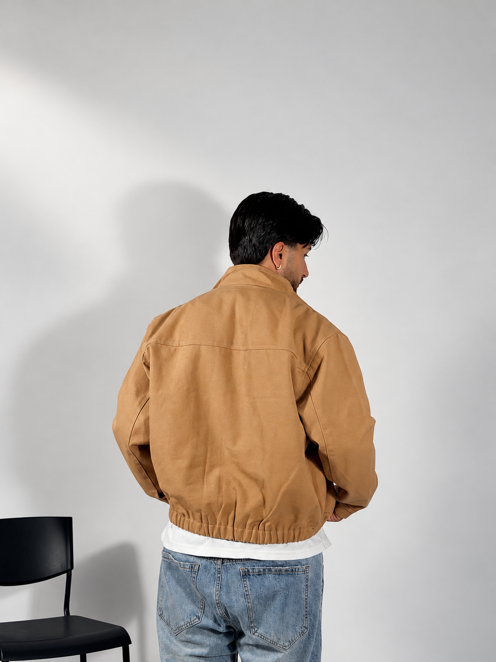 CAMEL BOMBER OVERSIZE