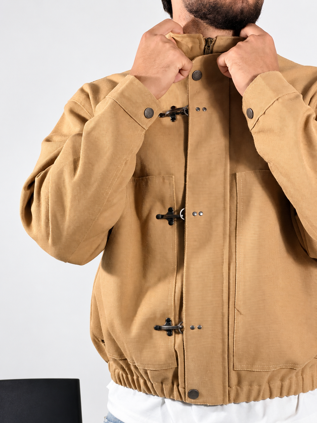 CAMEL BOMBER OVERSIZE