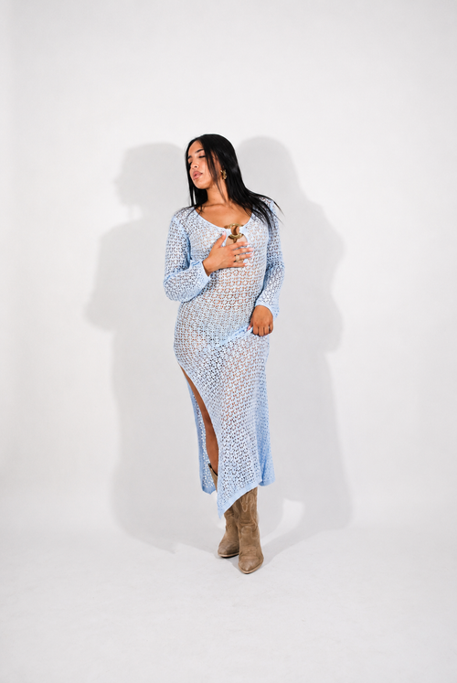 AURA CROCHET DRESS